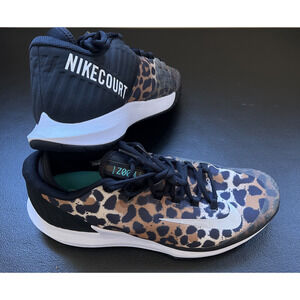 Nike Air Zoom Zero HC Cheetah Print Women's Size 12 Tennis Sneakers AA8022-702